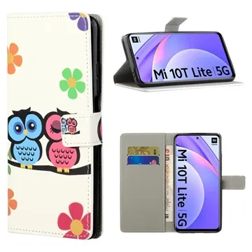 Style Series Xiaomi Mi 10T Lite 5G Wallet Case - Owls