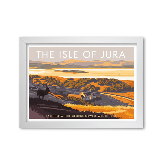 Isle of Jura Barnhill - Graphict Art Print on Paper