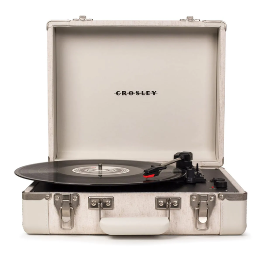 Crosley Portable Vintage Usb Bluetooth Sand Turntable