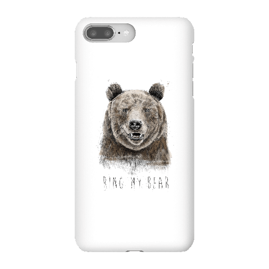 Balazs Solti Ring My Bear Phone Case for iPhone and Android - iPhone 8 Plus - Snap Case - Matte
