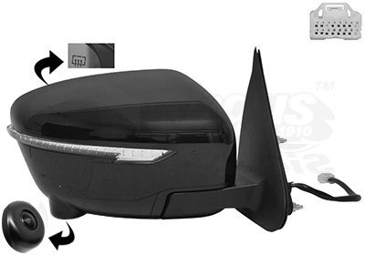 Wing Mirror 3391828 Hagus 3391828