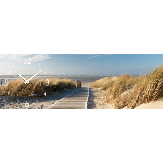 Beach Path Wall Clock