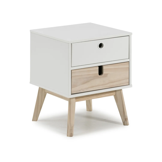Damaris 2 Drawer Bedside Table