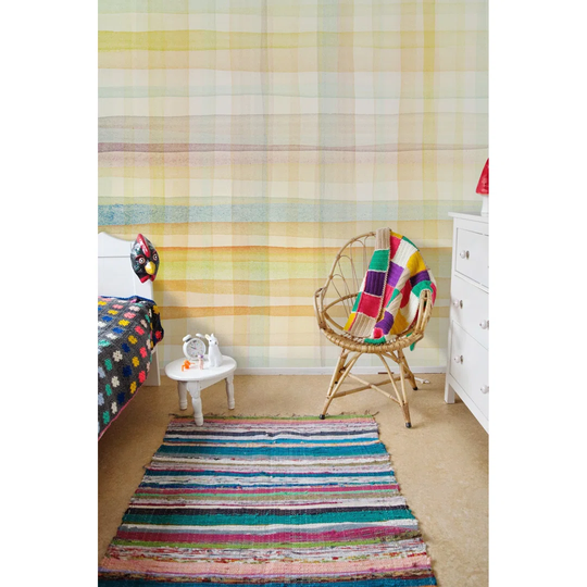 Ahmod Lines Grillful Rainbow Wallpaper