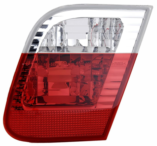 Set Inner Tail Lights (valve) suitable for BMW 3-Serie E46 Sedan 1998-2005 - White / Red DL BMR29B AutoStyle DL BMR29B