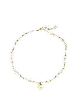 Hot Diamonds Hd X Jj Calm Pearl Lunar Necklace (40-45Cm)