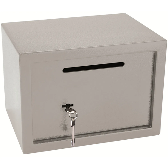 Draper Key Safe With Post Slot (16L) - Cream