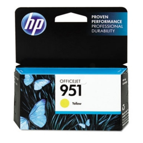 HP 951 Yellow Original Ink Cartridge - Standard Yield 700 Pages - CN052AE