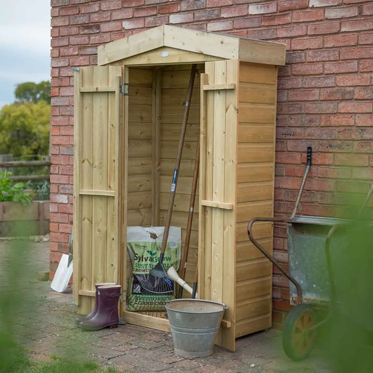 Forest Garden Pressure Treated Shiplap Apex Tall Garden Store