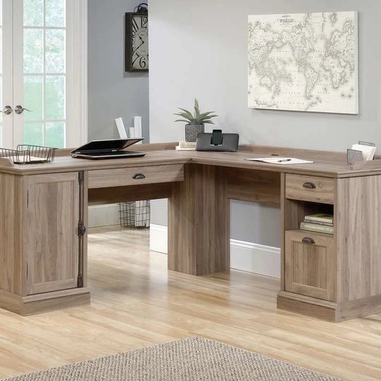 Prairie Grove L-Shape Executive Desk