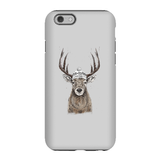 Balazs Solti Winter Deer Phone Case for iPhone and Android - iPhone 6S - Tough Case - Matte