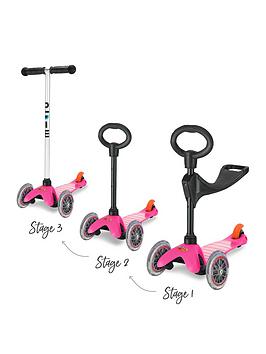 Micro Scooter Mini 3-In-1 &Ndash; Pink