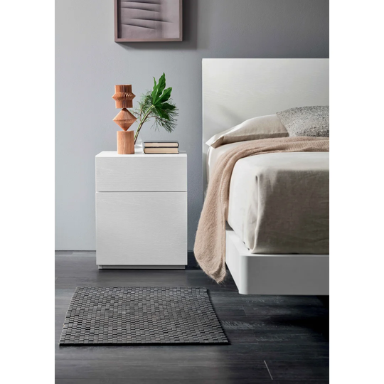 Butterworth 2 Drawer Bedside Table