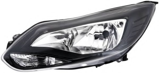 Headlight Halogen 1LA354994-081 by Hella Right