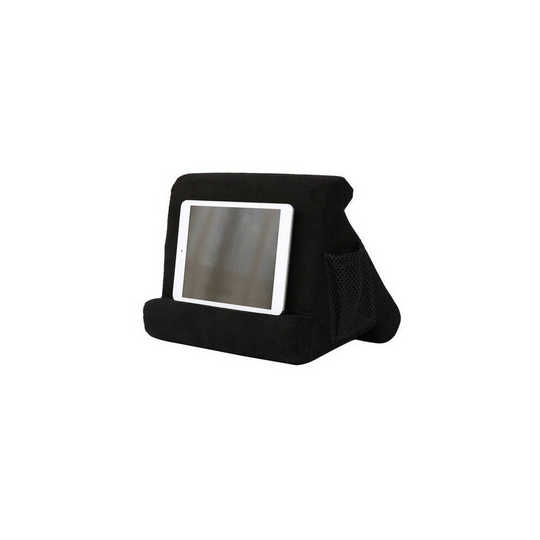 (Black) Tablet Pillow Book Reader Rest Lap CushionFor iPad