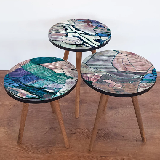 Aitken 3 Piece Nest of Tables