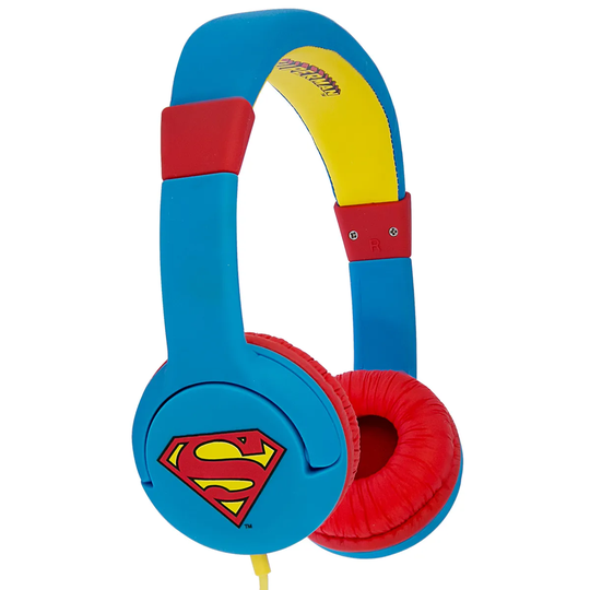 OTL Superman Man of Steel Kids Headphones