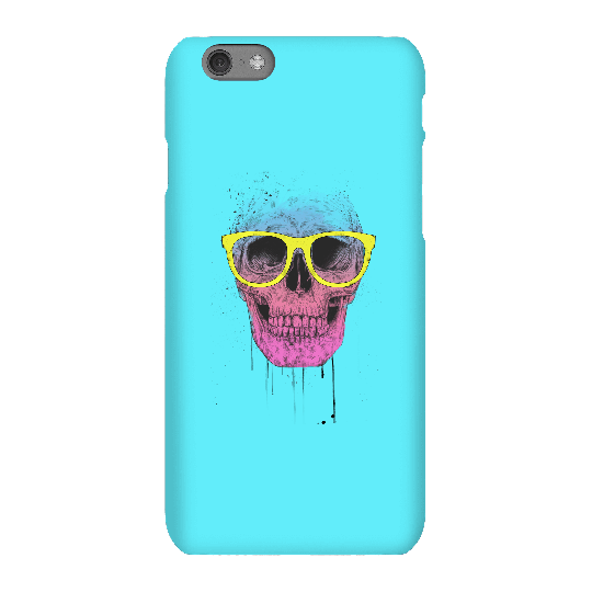 Balazs Solti Skull And Glasses Phone Case for iPhone and Android - iPhone 6S - Snap Case - Gloss
