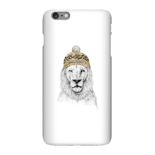 Balazs Solti Lion With Hat Phone Case for iPhone and Android - iPhone 6 Plus - Snap Case - Matte