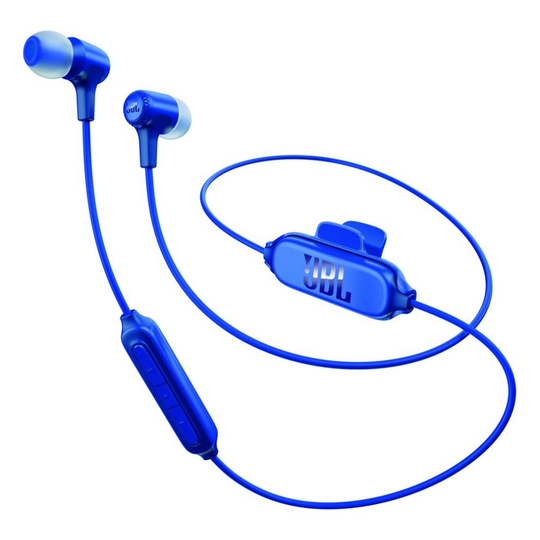 JBL E25BT Wireless Bluetooth Headphones - Blue, Blue