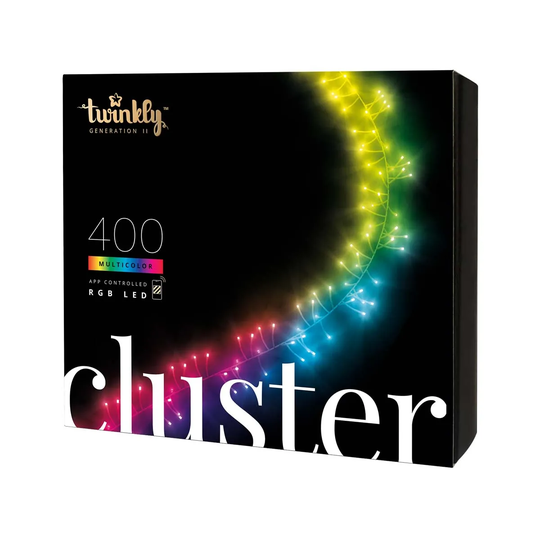 Twinkly Cluster 6m 400 Smart LED Cluster Lights - Multicoloured