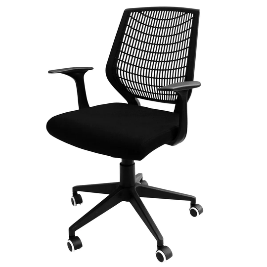 Alphason Pace Operator Chair - Black