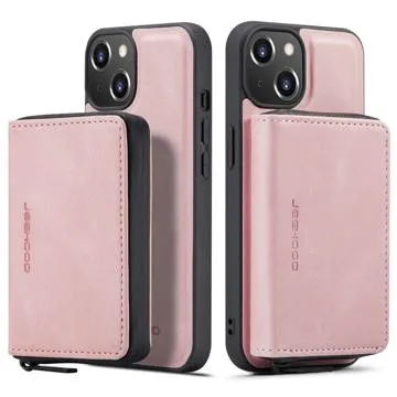 Jeehood Detachable 2-in-1 iPhone 14 Case with Wallet - Pink
