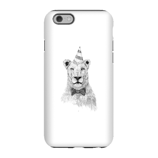 Balazs Solti Party Lion Phone Case for iPhone and Android - iPhone 6 - Tough Case - Gloss