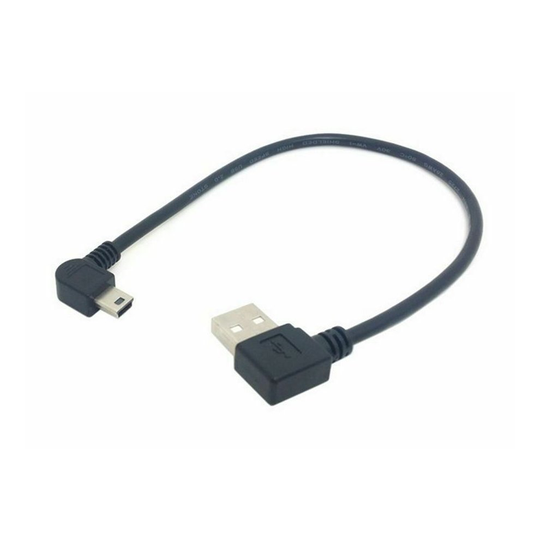 For Olympus Ferrari camera dock IR-500 USB 90 Degree Angle Charger Power Short Cable Lead