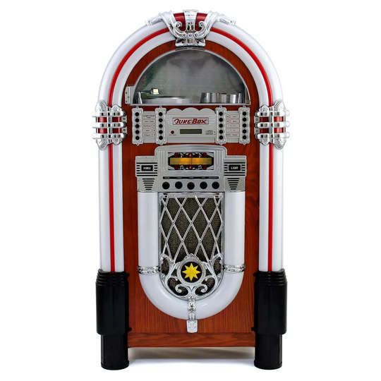 Monster Shop Retro Style Illuminated Jukebox Sound System