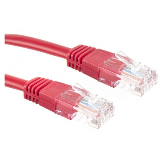 Cables Direct Cat5e UTP Patch Cable (Red) 3m