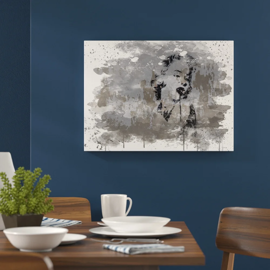 'Marilyn Monroe Graffiti Wall Art' Graphic Art Print Poster