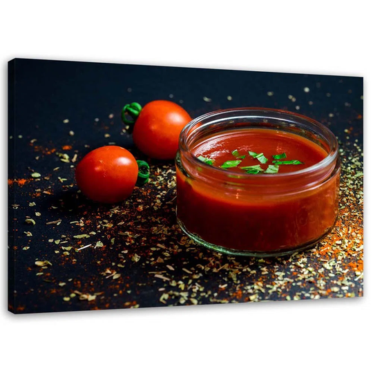Canvas Print Tomatoes Vegetables Kitchen