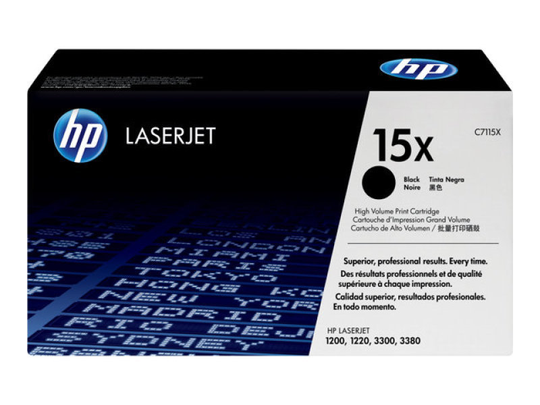 HP 15X Black Toner Cartridge - C7115X