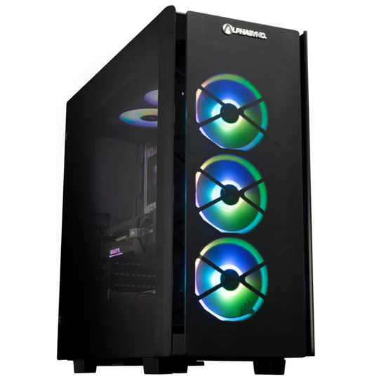 AlphaSync Obsidian Gaming Desktop PC AMD Ryzen 7 5800X 32GB RAM 4TB HDD 1TB SSD RTX 3070Ti WiFi Windows 11 Home