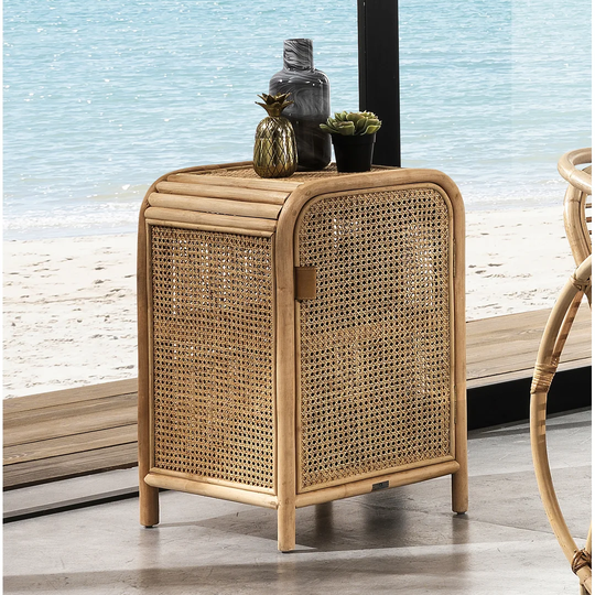 Jodie Deva Side Table with Storage