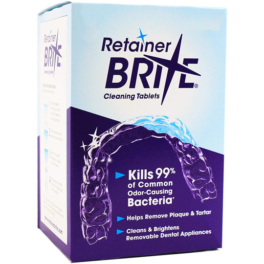 (96 Count (Pack of 1)) Retainer Brite Cleaning Tablets