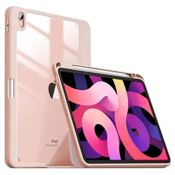 Infiland Crystal iPad Air 2020/2022 Folio Case - Pink