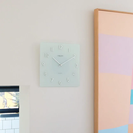 Glass Wall Clock