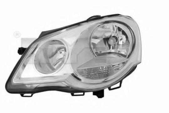 TYC Headlights VW 20-0730-05-2 6Q1941007AJ,6Q1941007AK,6Q1941007AN Headlamp,Headlight 6Q1941007AQ,6Q1941007AR,6Q1941007AT,6Q1941007B,6Q1941007BC