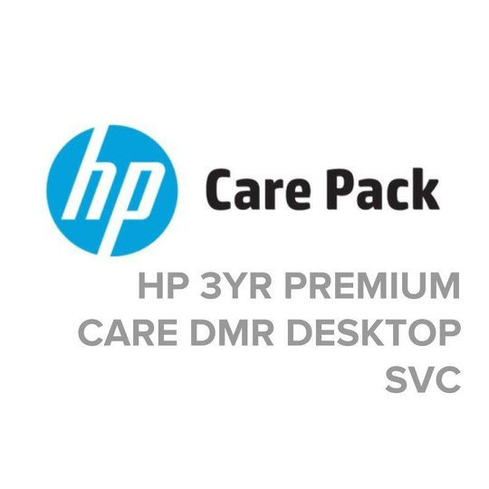 HP 3YR PREMIUM CARE DMR (Defective Media Retention) DESKTOP SVC