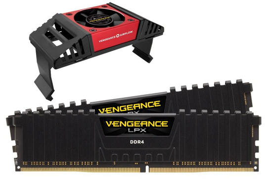 CORSAIR VENGEANCE LPX 16GB (2x8GB) DDR4 4000 (PC4-32000) C19 Desktop Memory - Black