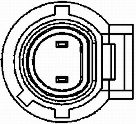 Sensor, crankshaft pulse 6PU 009 163-881 Hella 6PU 009 163881