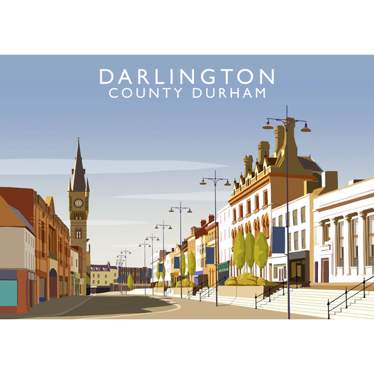 Darlington 3 by Richard O'Neil - Graphic Art Print on Paper