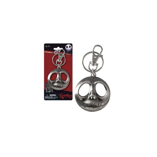 The Nightmare Before Christmas Jack Skellington Headbust Metal Keyring