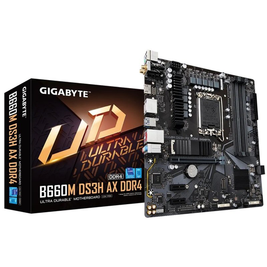 Gigabyte B660M DS3H AX DDR4 mATX Motherboard