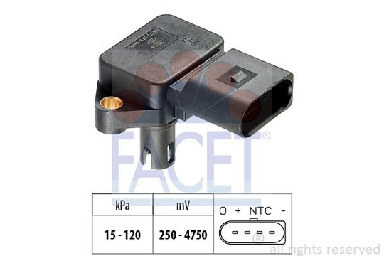 Air Pressure Sensor, height adaptation Made in Italy - OE Equivalent 103084