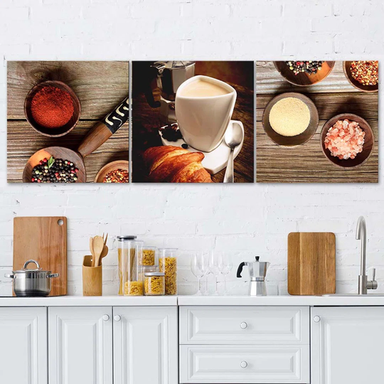 Canvas Print Coffee & Spices