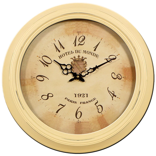 Metal Sanchez 47cm Analog Wall Clock