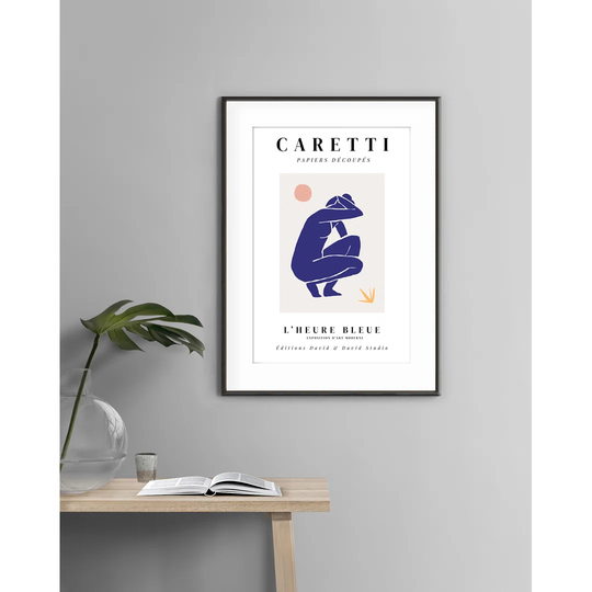 L'Heure Bleue 2 - Picture Frame Graphic Art Print on Paper